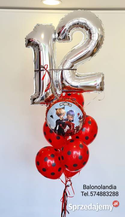 Bukiety balonowe z helem dzieci Katowice sprzedam