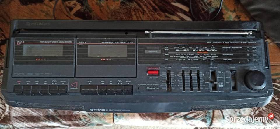 radiomagnetofon Hitachi mazowieckie Radom