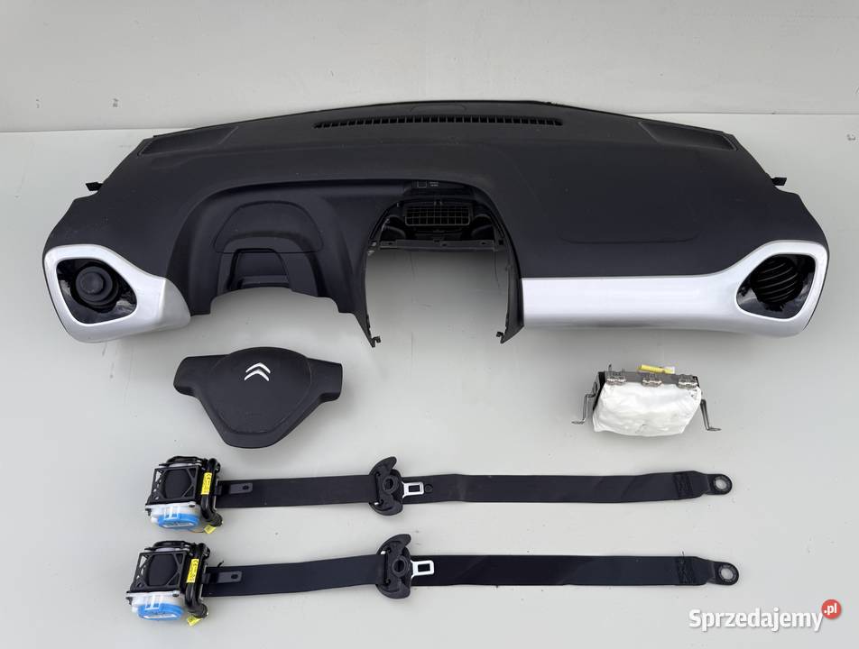 CITROEN C1 II AIRBAG PODUSZKI DESKA PULPIT PASY Kłodzko