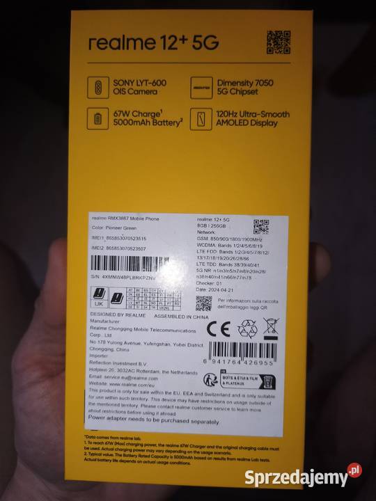 Realme 12plus 5g Kruszwica