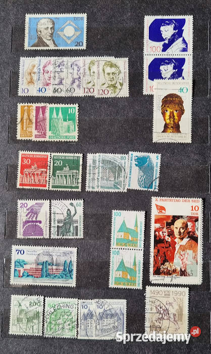 Znaczki zagraniczne różne lubuskie Zielona Góra