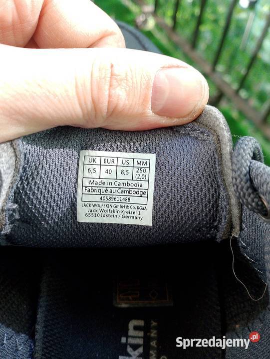 Buty męskie Jack Wolfskin Łódź
