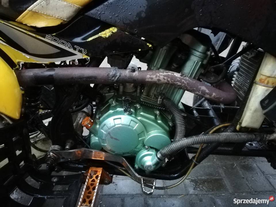 Quad bashan 200 chłodzony ciecza Bashan Skarlin