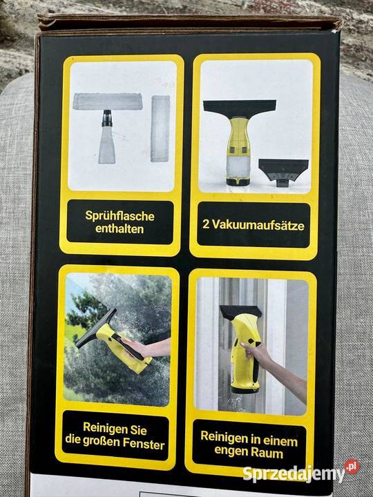 Akumulatorowa myjka do okien szyb luster kabin Osięciny sprzedam