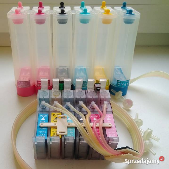 system stałego zasilania CISS do drukarek Epson Części i akcesoria Łódź