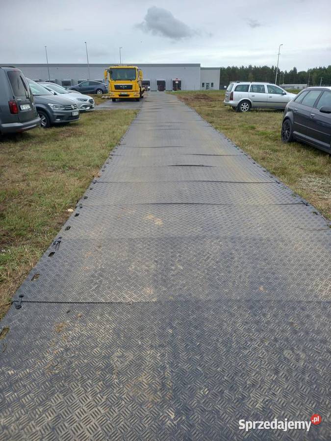 Płyty na błoto pod ciężki sprzęt płyty jezdne Gdańsk sprzedam