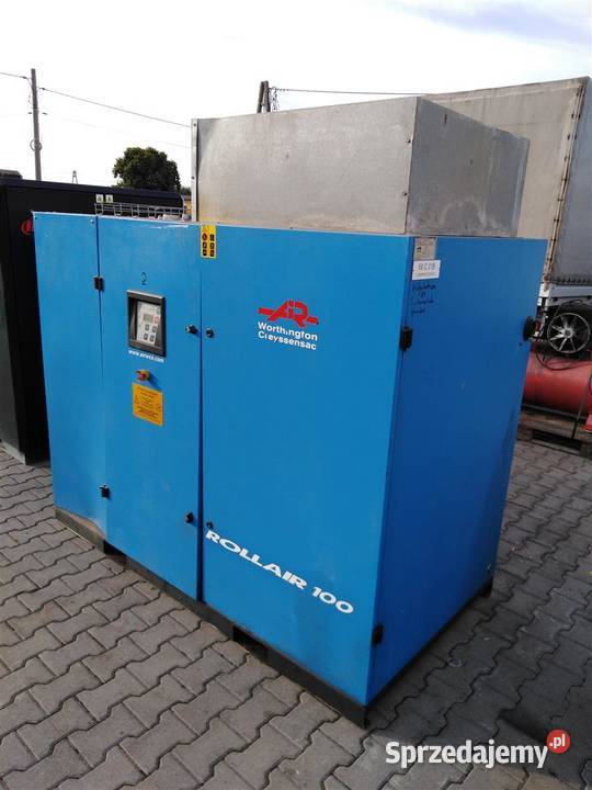 Sprężarka śrubowa WORTHINGTON RLR100B7 AIR 75kW Wilków