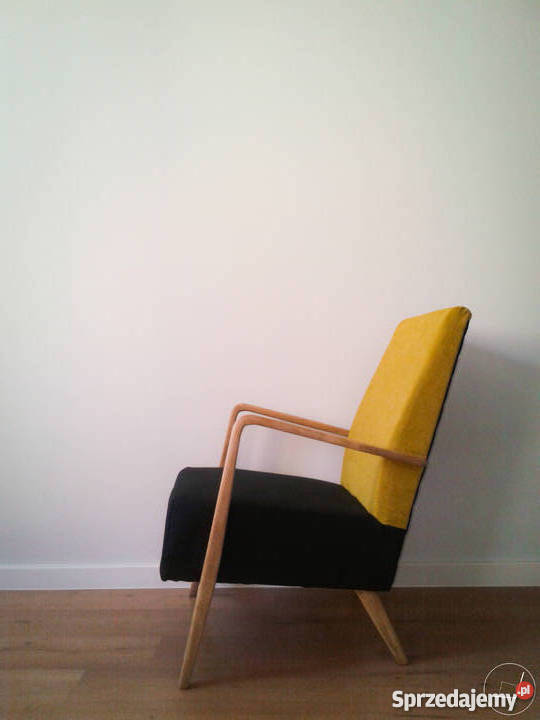 Fotel PRL retro vintage odnowiony Wrocław