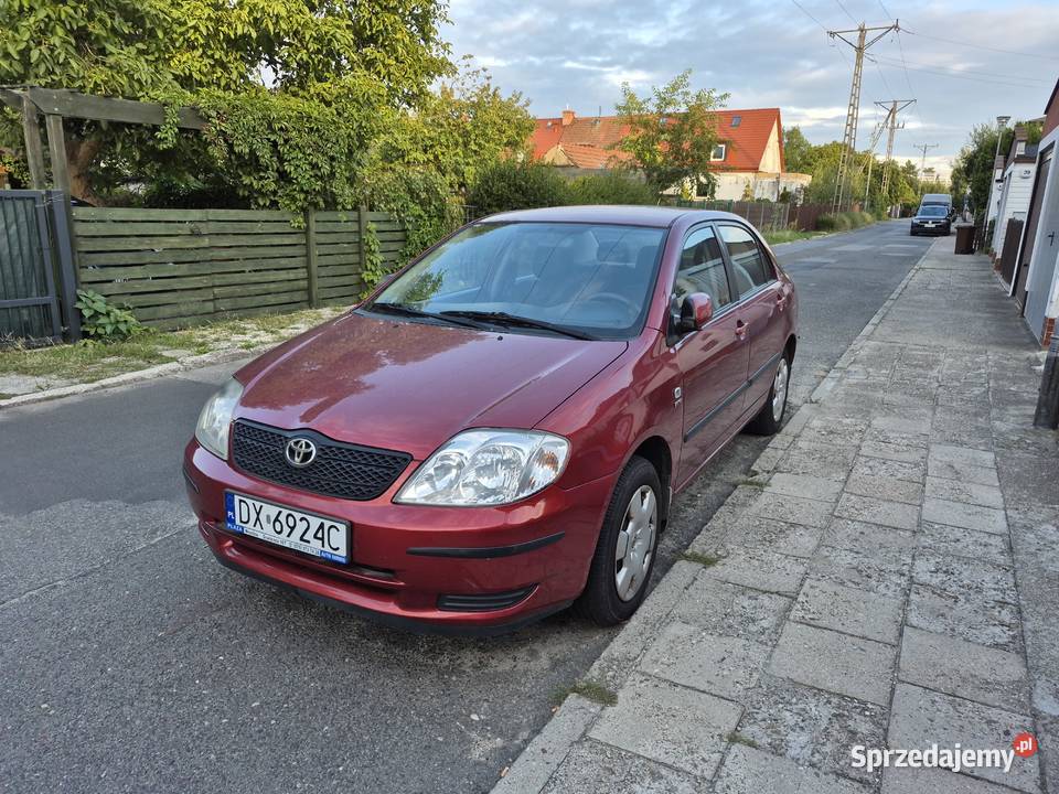 Sprzedam Toyota Corolla 16 E12I 2003r benzyna Wrocław sprzedam