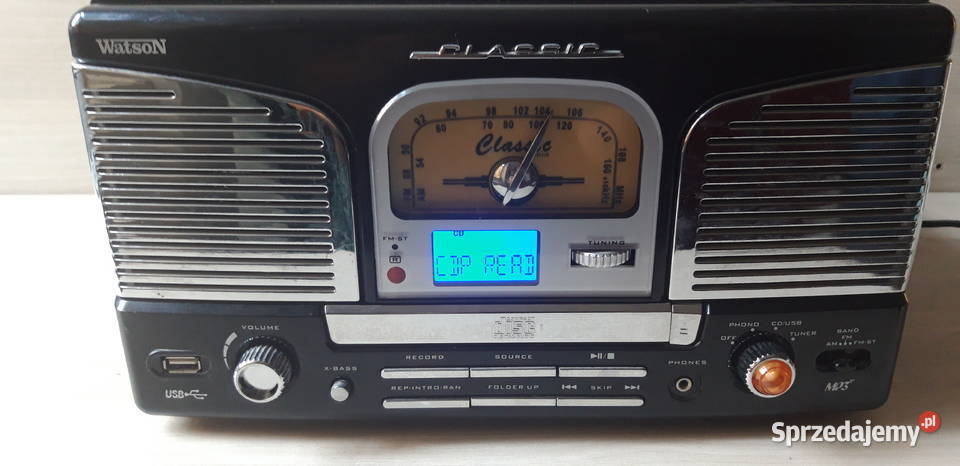 Watson Classic Radio Gramofon