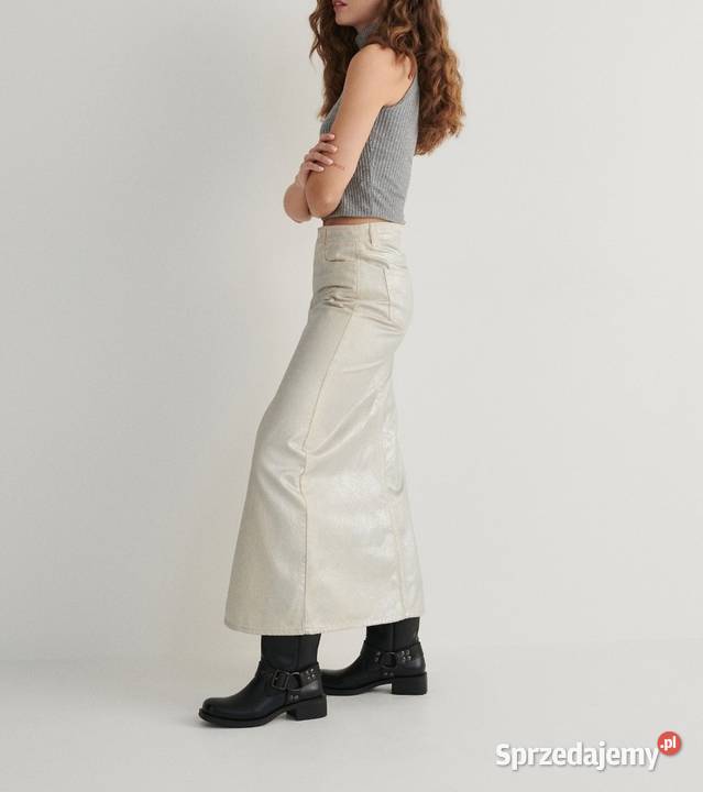 RESERVED LiniaPREMiUM nowe buty biker SkÓRZANE Kozaki wielkopolskie Leszno