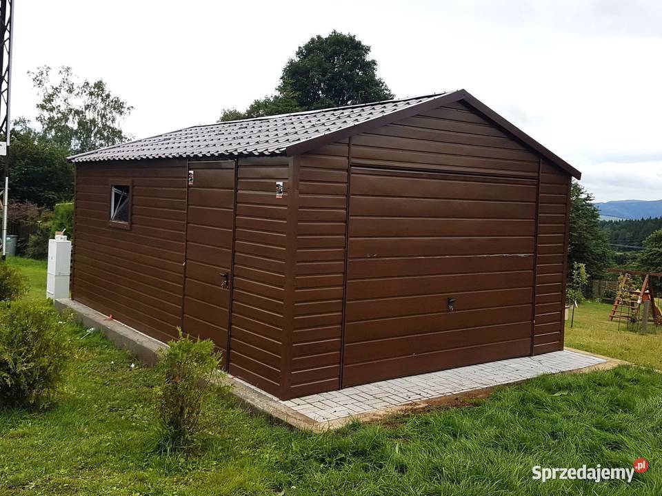 Garaż blaszany 4x6m Orzech Wrocław sprzedam
