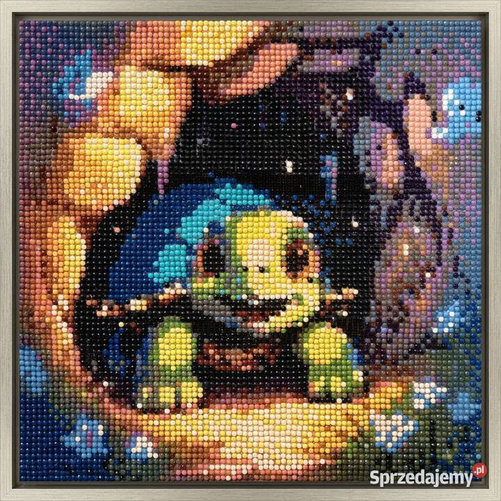 Żółwik wyklejanka diamentowa Antyki, Sztuka, Kolekcje Kraków