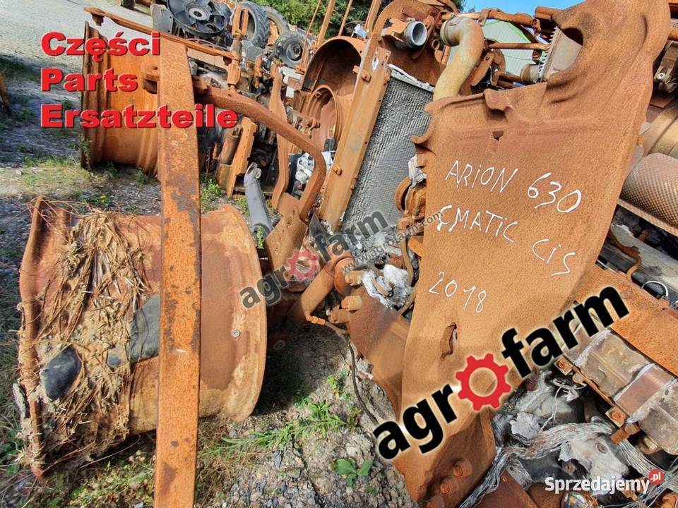 Claas Arion 630 CMATIC części skrzynia biegów oś dolnośląskie Byków