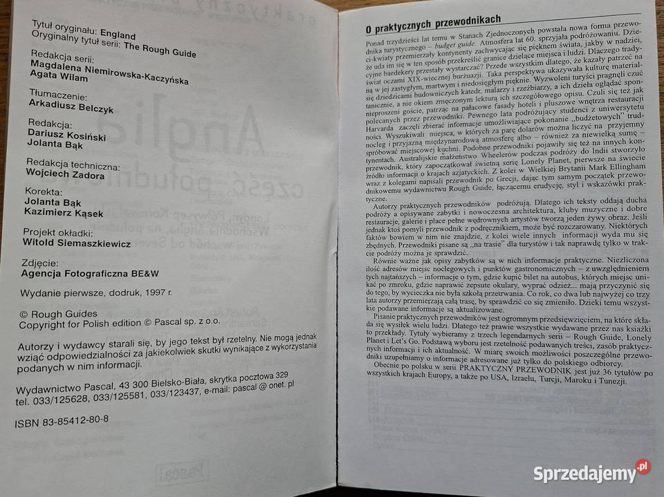Anglia część południowa Pascal Kraków