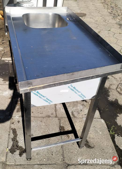 Zlew gastronomiczny 1komorowy 120x67x90 Słupia Kapitulna