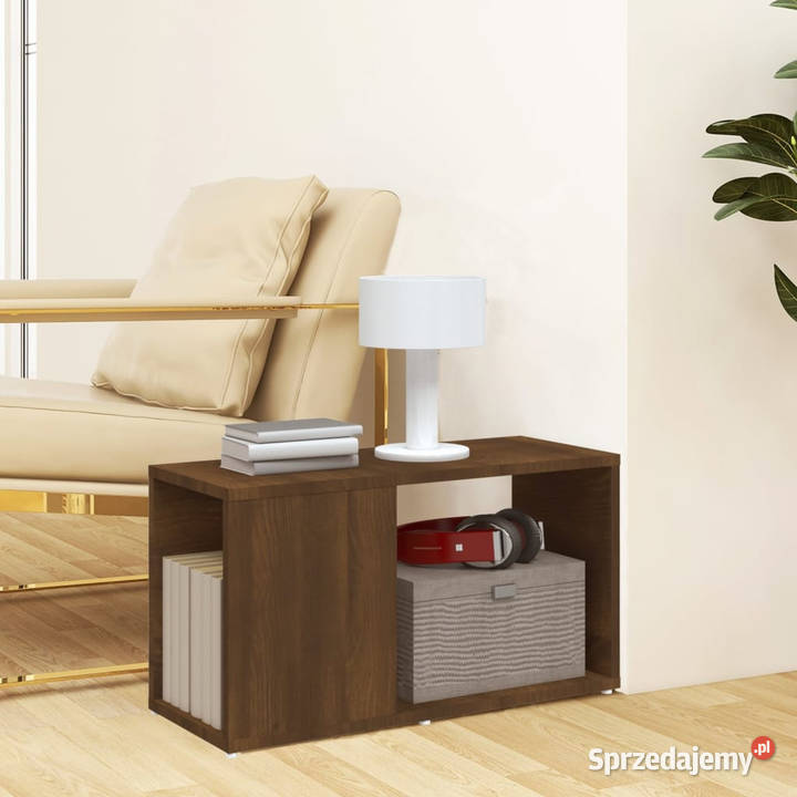 Szafka pod telewizor brązowy dąb 60x24x32 Warszawa