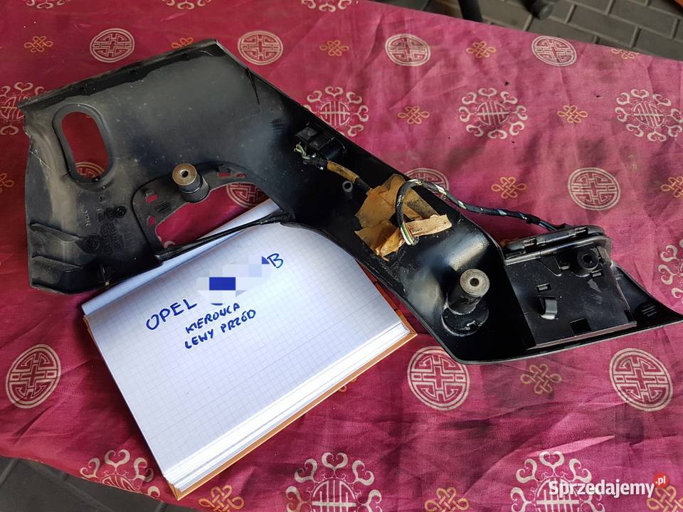 Uchwyt boczka drzwi Lewy Tył Opel Omega B Biała Podlaska