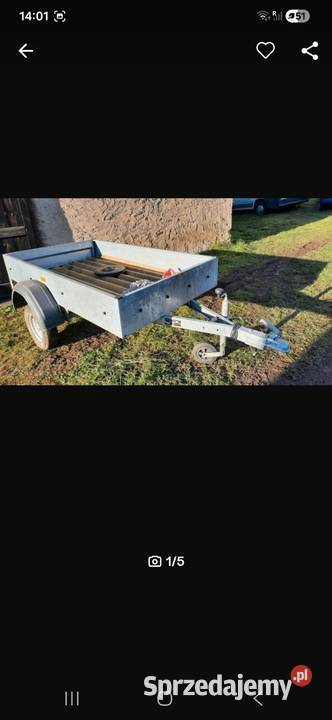 Przyczepka 750 lubelskie Sosnowica