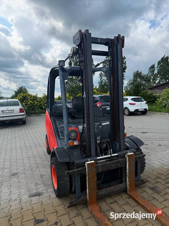 wózek widłowy terenowy LINDE H30T LPG bliźniacze gaz Działoszyn