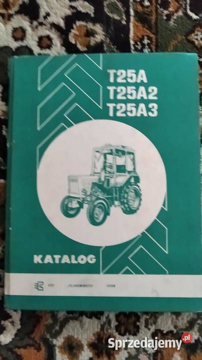 Katalog części i jednostek montażowych ciągnika