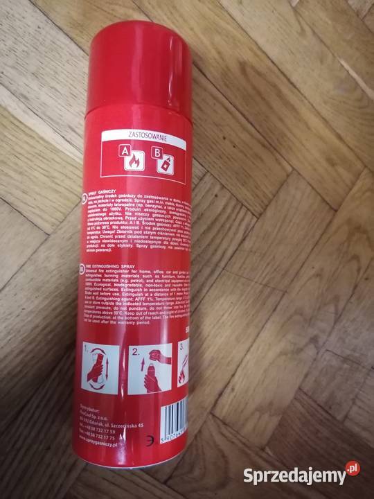 Spray gaśniczy uniwersalny Gdańsk sprzedam