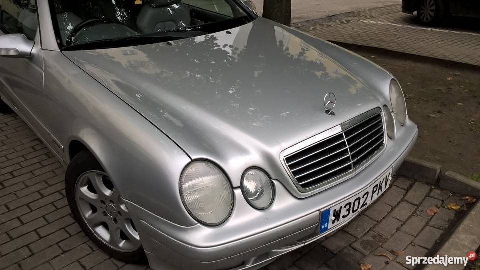 mercedes clk cabrio anglik Warszawa