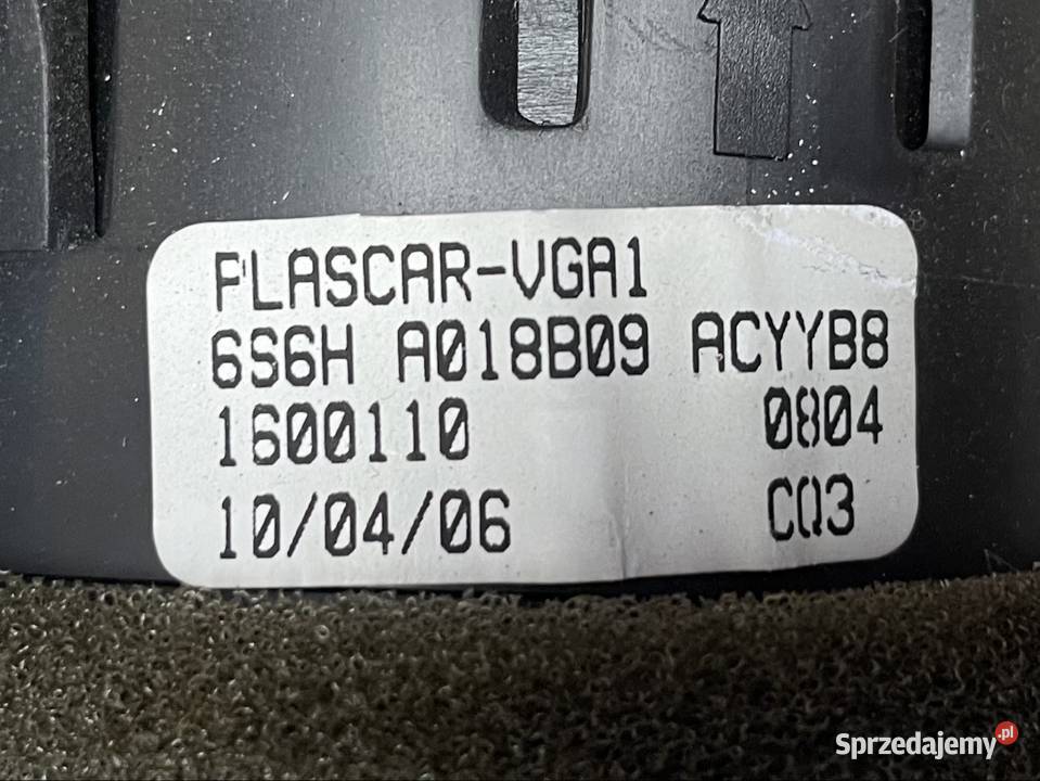 6S6HA018B09 kratka nawiewu konsoli ford fiesta Szczecin