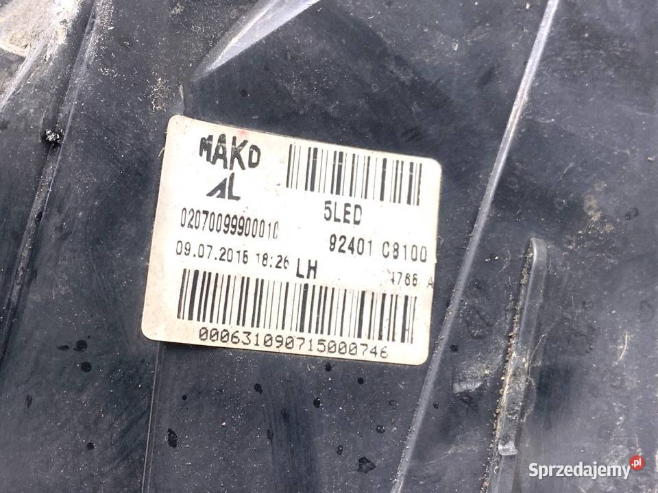 LAMPA LEWY TYŁ HYUNDAI i20 II 92401C8100