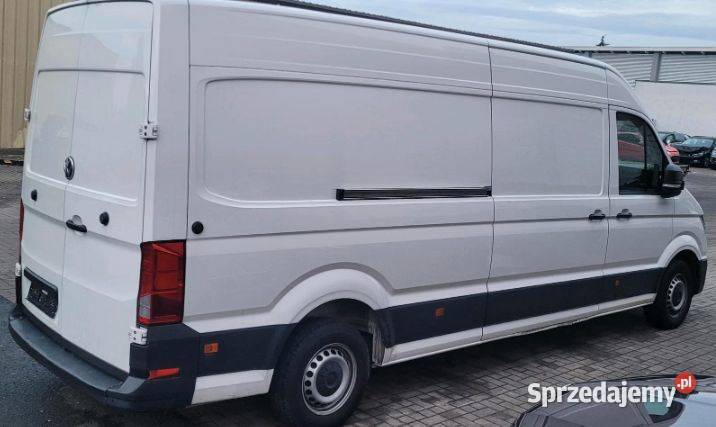 VW crafter 2019 do poprawek uszkodzony 180000km Volkswagen Nowy Tomyśl