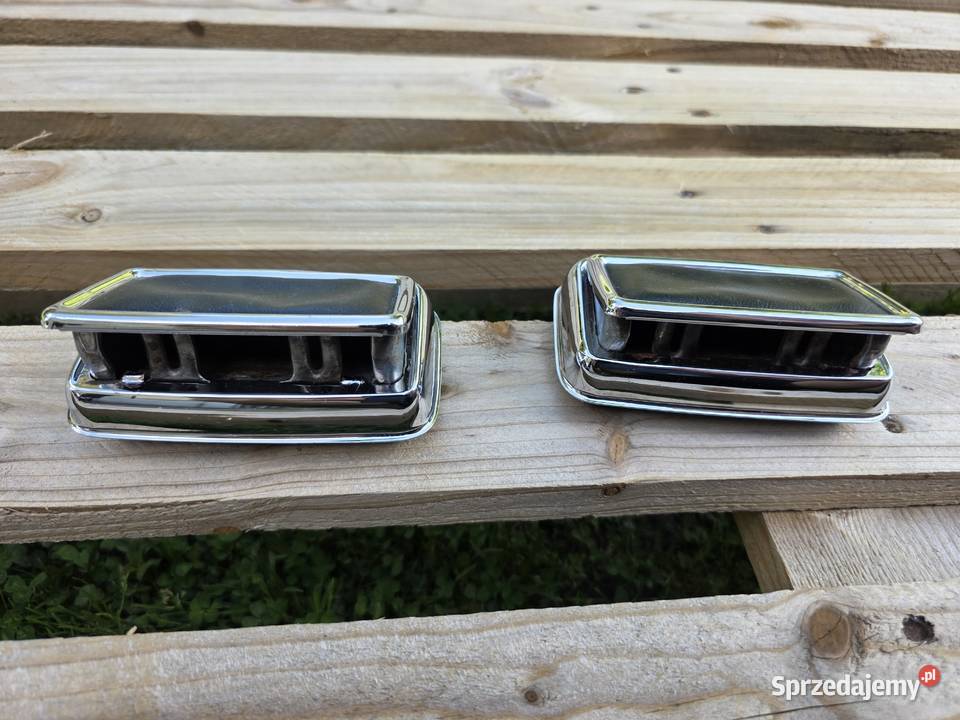 2x Popielniczka Drzwi Czarna Chrom Mercedes W108 małopolskie Skawina