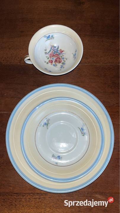 Filiżanka z talerzykiem Limoges Fra Gdańsk