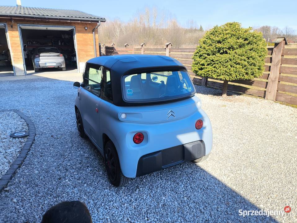 Citroen Ami elektryczny Homologacja L6e 14 lat