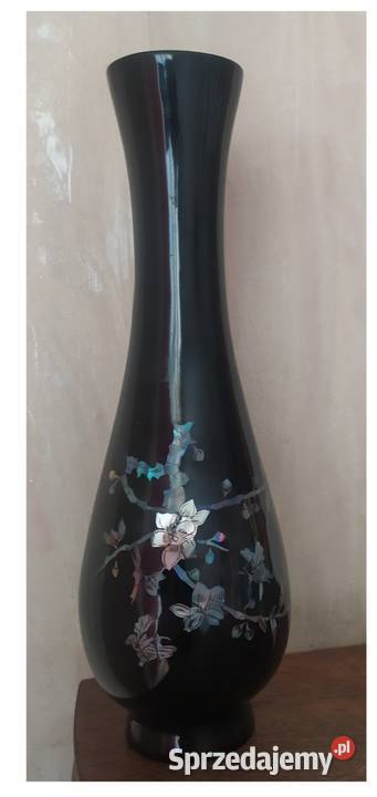 Drewniany wazon Laka Japonia Głogów sprzedam