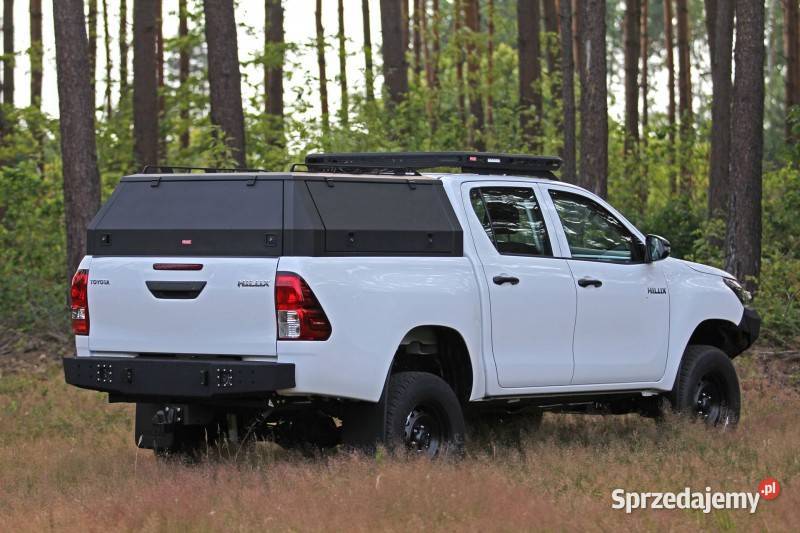 Hardtop Toyota Hilux REVO aluminiowy ZABUDOWA Pasłęk