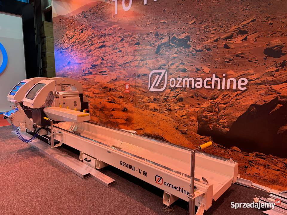 Piła dwugłowicowa kątowa automat GEMINI V R 2x Obodowo