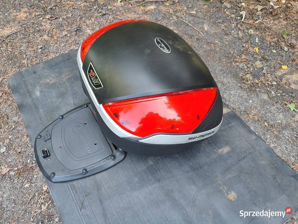 Kufer centralny SW MOTECH TRAY 50l duzy 2 kaski Akcesoria motocyklowe