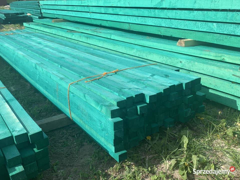 Łaty dachowe 6x45x4 łaty budowlane świerk więźba Dryga