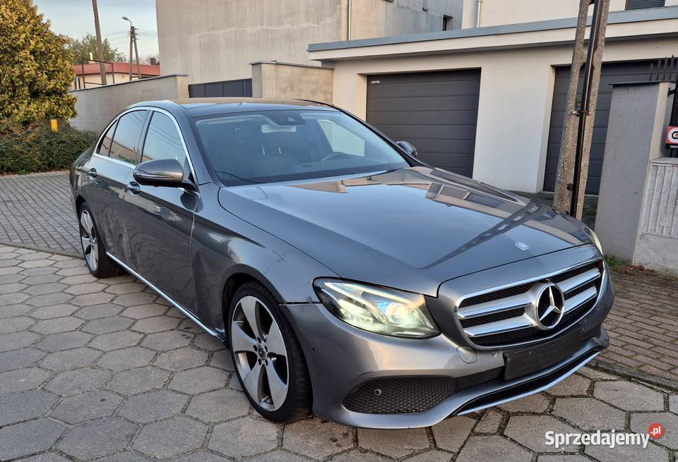 Mercedes e220d W213 Avantgarde serwisowany w ASO Klasa E Leszno