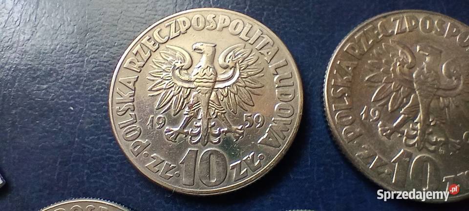 Stare monety 10 złotych Mikołaj Kopernik 5 Lesko