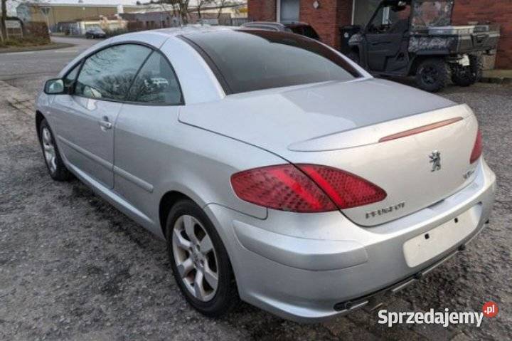 Lampy tył peugeot 307 CC całe auto na części osobowe dolnośląskie Mieroszów