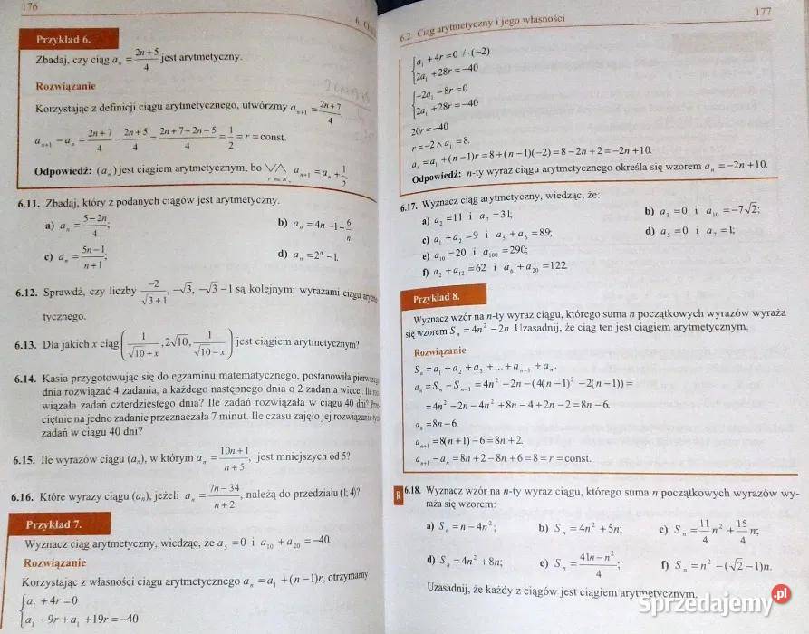 Zbiór zadań z matematyki LO LP i technikum Jerzy