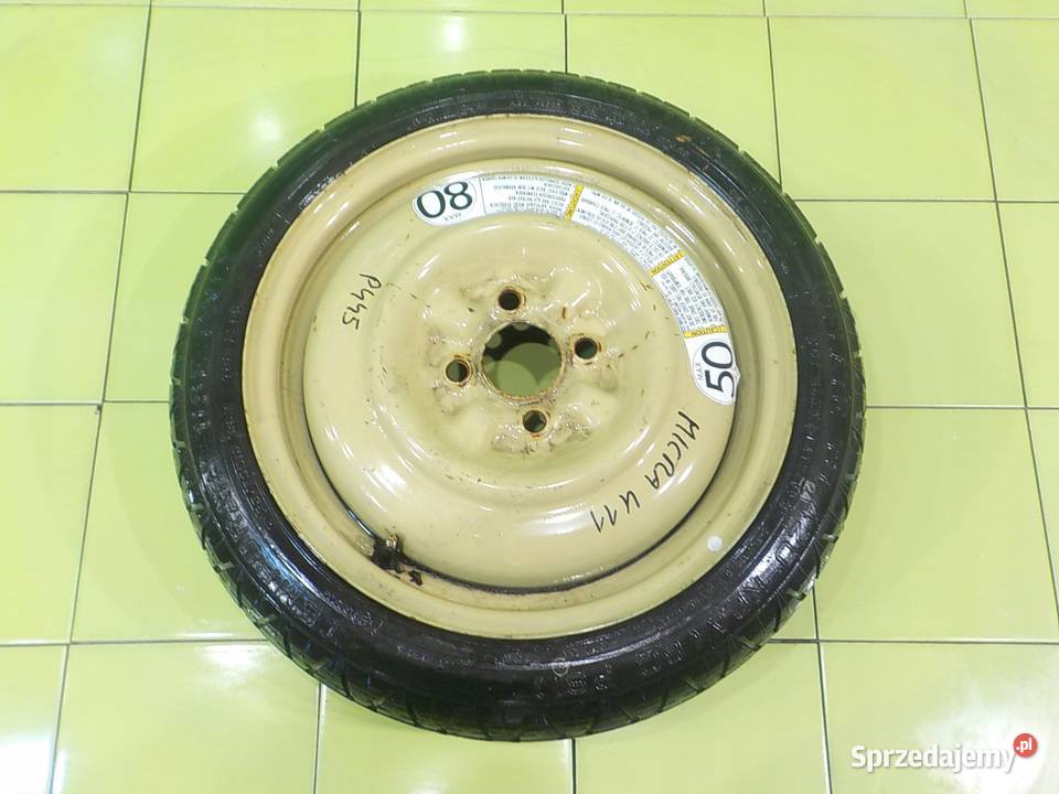 NISSAN MICRA K11 kolo dojazdowe 1257015 4x100