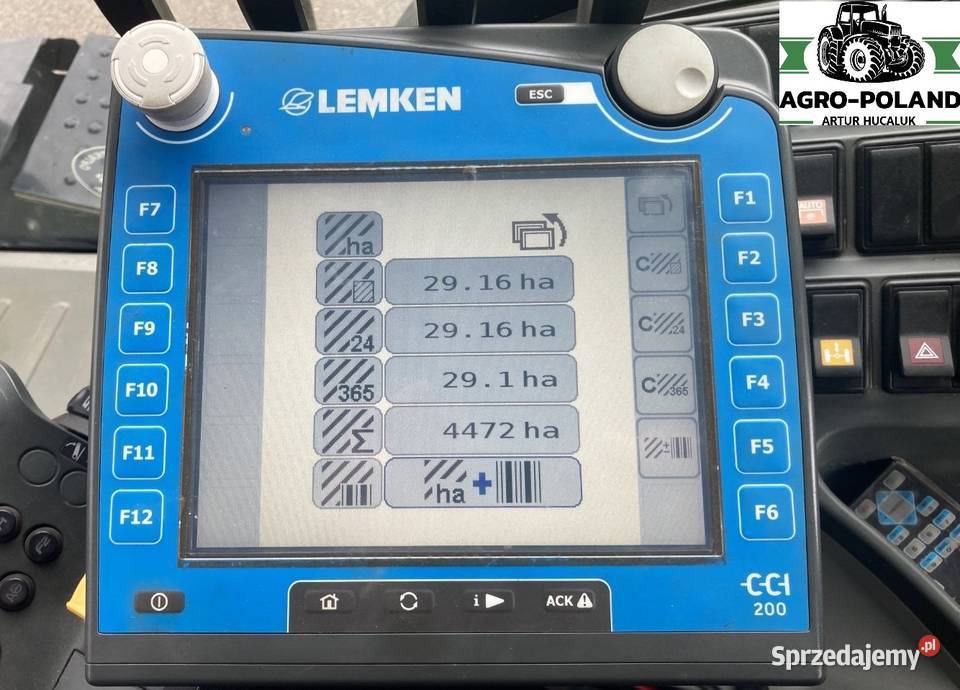 LEMKEN COMPACT SOLITAIR 9 KH 600 DS 167 4472 ha Kudowa-Zdrój