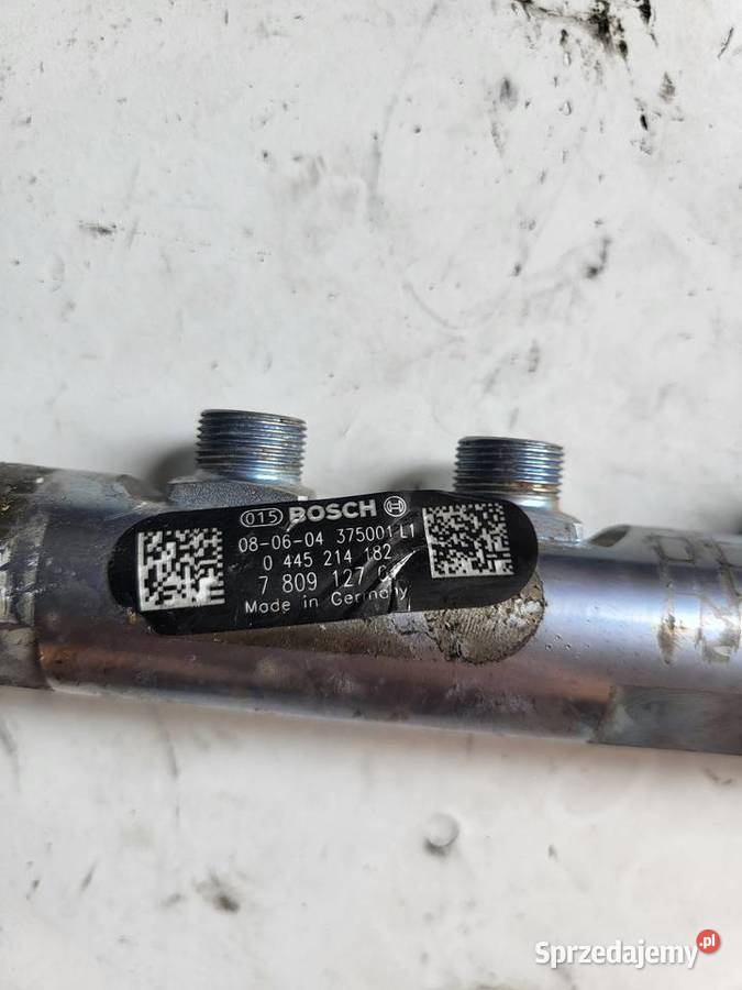 Listwa wtryskowa BMW 0445214182 podkarpackie Mielec sprzedam