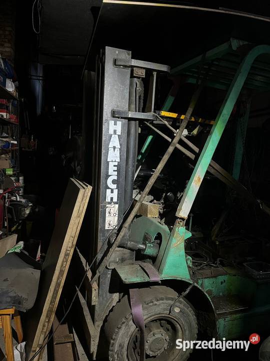 wózek widłowy Mitsubishi FD25 maszt triplex na Zawiercie sprzedam