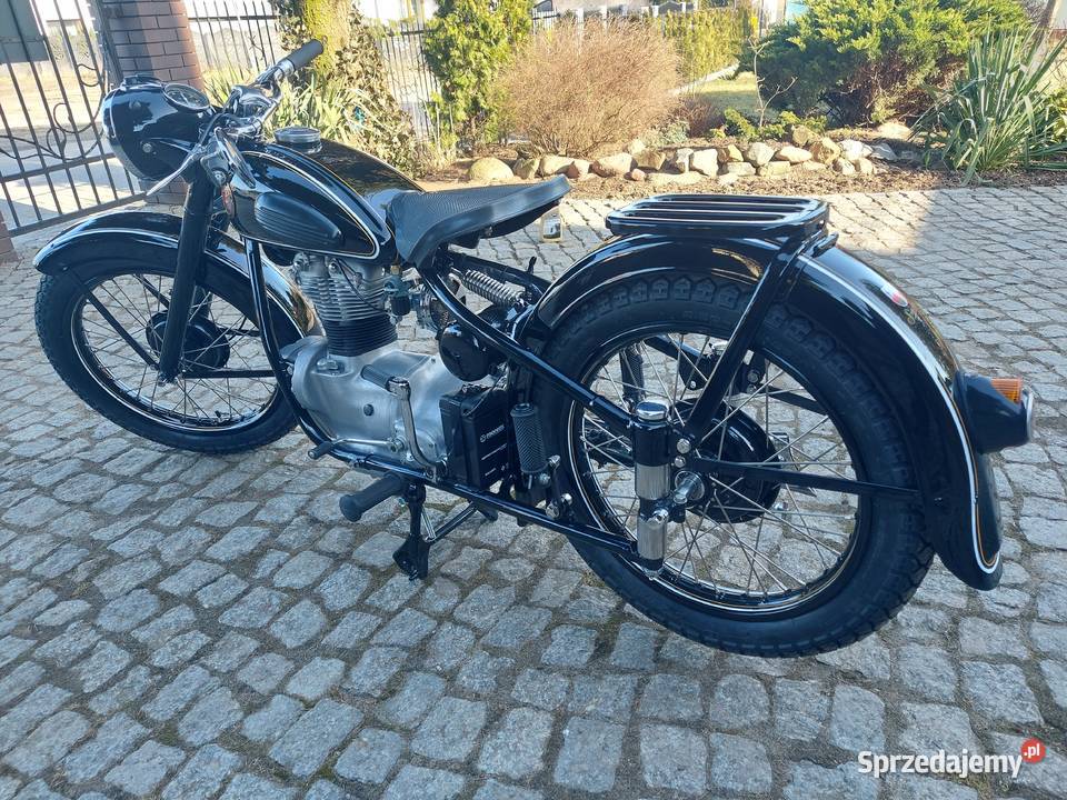 Simson awo turist touren 1958 z papierami Stoczek Łukowski