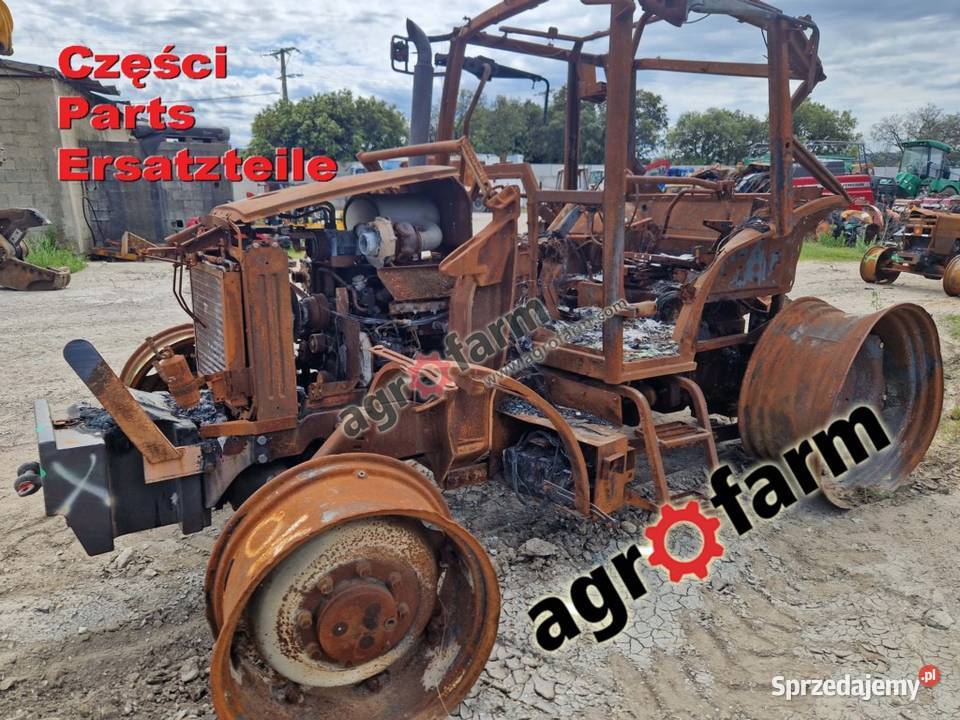 Claas Celtis 456 RX części skrzynia biegów most
