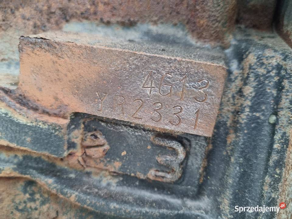 SILNIK KOMPLET Mitsubishi Carisma 13 16V 4G13 Rudka