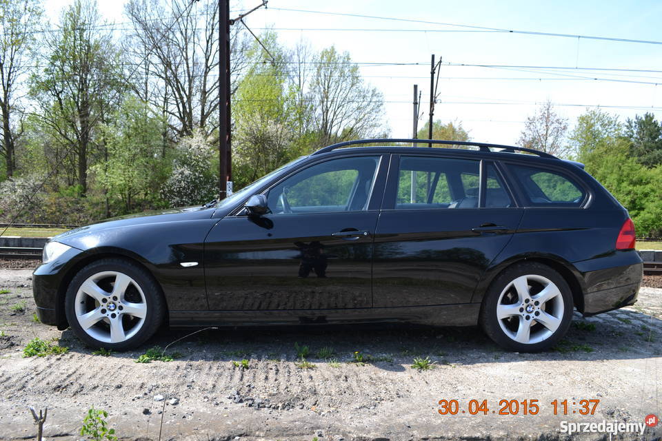 Czarne BMW e91 z Niemiec nieuszkodzony lubuskie Budachów